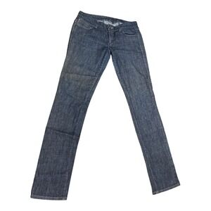 Armani‎ Exchange Women's Size 6 Skinny Leg Straight Denim Blue Jeans